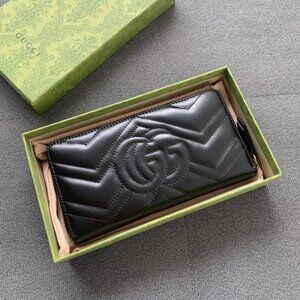 Gucci GG Marmont Wallet zipper Purse